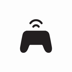 wireless remote controller icon sign vector