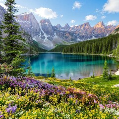 Spring Awakening at half moon lake desolation wilderness
