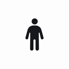 male restroom icon sign vector