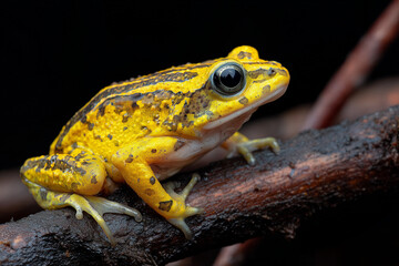 Obraz premium Amboli Toad - Rare Amboli Toad on Branch