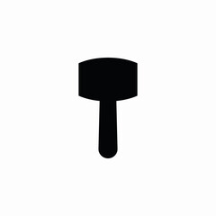 sledgehammer tool icon sign vector