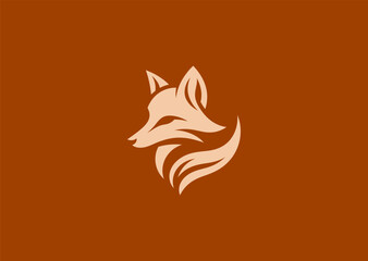 Fox logo for smart, stylish, or nature-inspired brand identity.