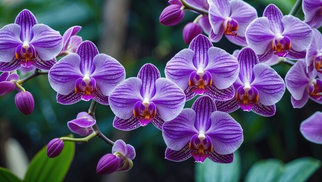 Aloha vibes and purple orchids