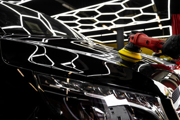 Car Paint Polishing. Car detailing polishing restores surface clarity and maximizes gloss....