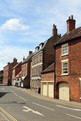 Westgate, Louth, Lincolnshire, looking west.