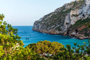 Obraz premium Fotografía de Cala de la Granadella Photograph of Cala de la Granadella 2025