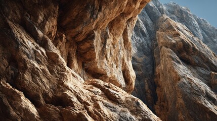 Majestic Rock Formation: A Canyon's Rugged Beauty