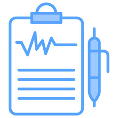 Medical Record Outline Icon