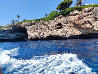 rock and sea