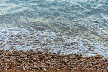 PLAYA DE PIEDRAS ROCAS ESPAÑA 2025 MEDITERRANEO