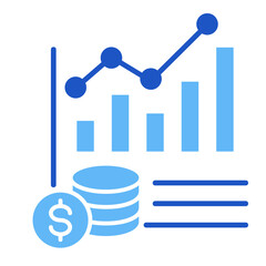 Market Capitalization  Icon Element For Design