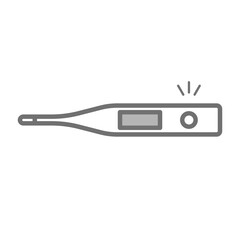 シンプルな体温計のベクターアイコン_02