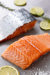 Salmão fresco