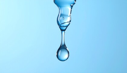 垂れる水のしずく