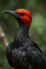 Obraz premium Frigatebird Glossy Plumage