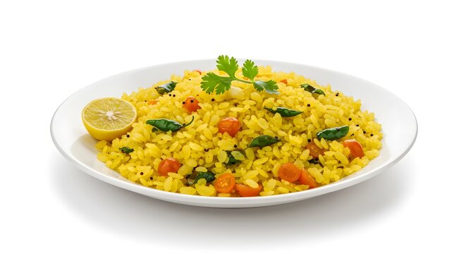 Lemon Rice - South Indian Vegetarian Dish