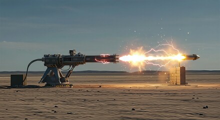 Futuristic projectile launch device