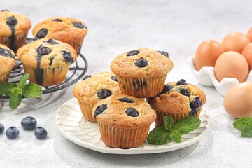 Muffin Blueberry. These fluffy blueberry muffins are tender, moist and loaded with fresh blueberries!