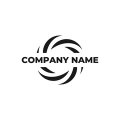 generic circle logo design , business logo , vector , symbol , company logo,background, emblem, swirl, infinity, circular	