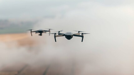 Precise Architectural Photography Robotic Arm Assembling Electronics