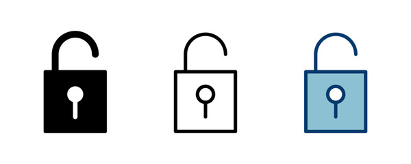 Lock icon vector isolated on white background. Encryption icon. Security symbol. Secure. Private