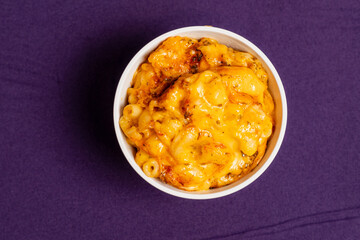 Macaroni and cheese in a bowl