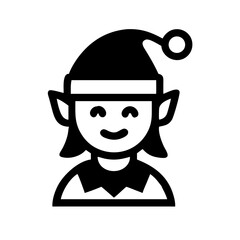 Christmas elves icon