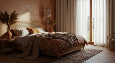 bedroom with bed