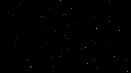 Night starry skies with twinkling stars motion background, Night starry sky with glow white twinkling stars moving motion background. 
 star glow fields flying in galaxy space star burst light.  - Powered by Adobe