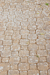 Worn patterned stone