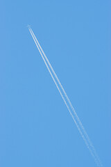 airplane in the sky