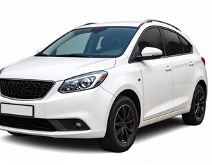 Fototapeta premium car isolated on white