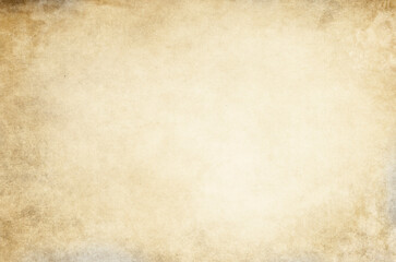 Aged grunge stained paper texture for background.