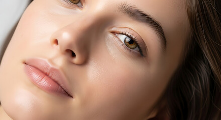 Obraz premium Radiant Skin Close-Up Beauty Shot