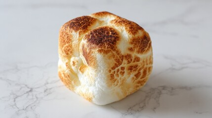 Toasted marshmallow cube
