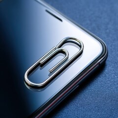 Paperclip on Smartphone