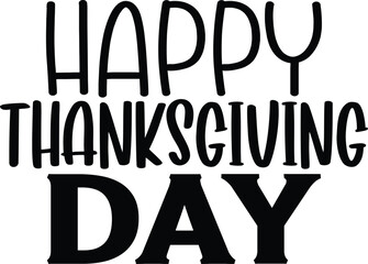 Happy Thanks Giving SVG