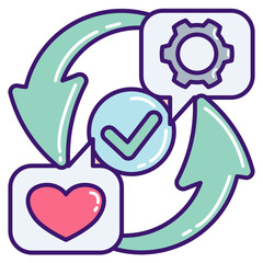 Obraz premium Feedback Loop