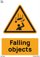 sign Falling Parts