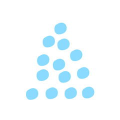 abstract organic shape vector