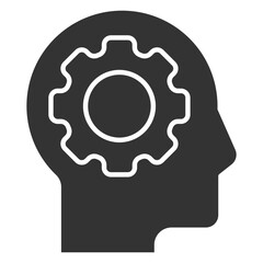 Experience Glyph Icon Element For Design