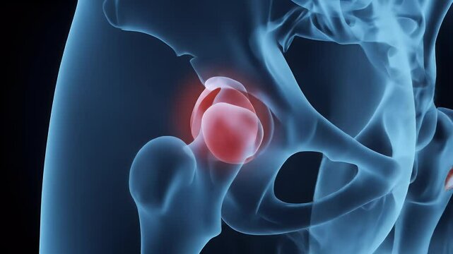 Human pelvic anatomy bladder illustration