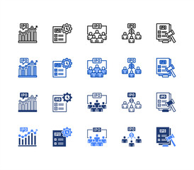 Initial Public icon sheet multiple style collection. stock market, Preparation, Participant, Shareholders, Regulations.