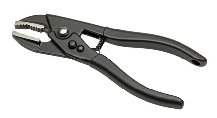 Fototapeta premium Black pliers, precision grip tool