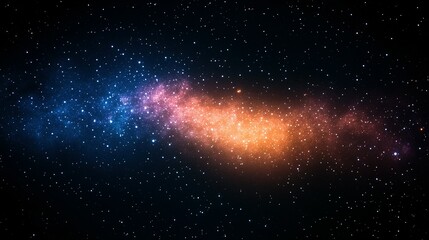 A vast expanse of space filled with stars and nebulae.