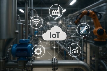 Iot industrial automation factory smart manufacturing technology internet of things solutions