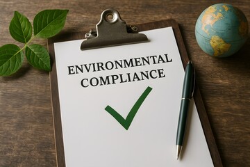 Environmental compliance checklist audit regulations policy sustainability standards review process