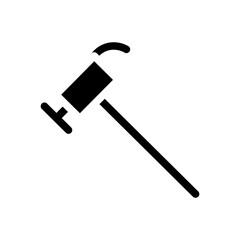 hammer glyph icon