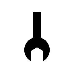 wrench glyph icon