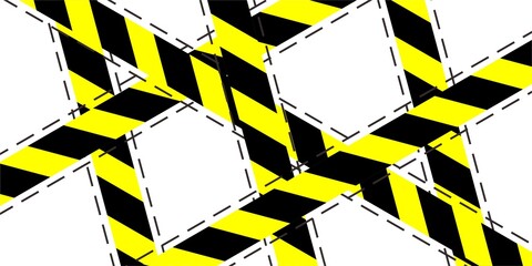blank background with police lines